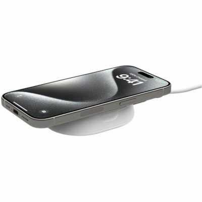 Belkin BoostCharge Pro Convertible Magnetic Wireless Charging Stand with Qi2 15W - For Qi2-enabled Device, iPhone, Earbud - Input connectors: USB - Magnetic, Compact, MagSafe Technology IACCS 