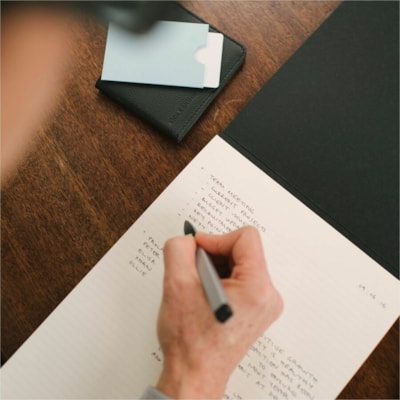 Moleskine PRO Pad - 100 g/m² Grammage - Letter - 10.98" (279 mm) Height x 8.46" (215 mm) Width - Ivory Paper - Black Cardboard Cover - Bottom Side Opening, Flexible Cover, Rounded Corner, Acid-free Paper BLACK  8.5" X 11"  RULED PAGES SOFT COVER  ACID FREE PAPER