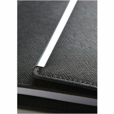 Exacompta Notebook - 156 Pages - Printed - Spiral - Ruled Front Ruling - A5 - 6 1/4" (158.75 mm) x 9 1/2" (241.30 mm) Sheet Size - White Paper - Violet Cover - Refillable - 1 Unit VENEZIA COVER VIOLET