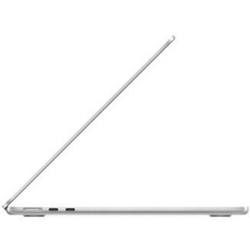 Apple MacBook Air MRXQ3C/A 13.6" Notebook - Apple M3 - 8 GB - 256 GB SSD - Canadian French Keyboard - Silver - Apple M3 Chip - 2560 x 1664 - macOS Sonoma - Apple - True Tone Technology, In-plane Switching (IPS) Technology, Liquid Retina Display - Front Camera/Webcam - 18 Hours Battery Run Time - IEE : Puce M3 d Apple avec process eur central 8 c urs
