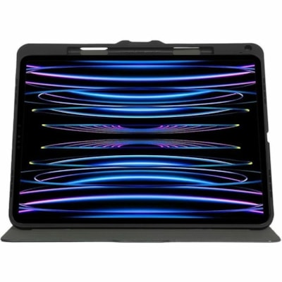 Targus Versavu Slim THZ983GL Carrying Case (Folio) for 13" Apple iPad Pro 13 (2024) Tablet - Black - Drop Resistant, Shock Absorbing, Bump Resistant - 0.61" (15.49 mm) Height x 9.51" (241.55 mm) Width x 11.29" (286.77 mm) Depth PAD PRO (M4) 13 