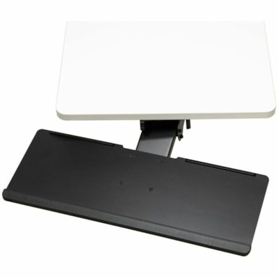 HDL Articulating Keyboard Tray - 100-KB2 - 6.7" Height x 25.5" Width x 10" Depth - Black - Steel, Metal - 1  