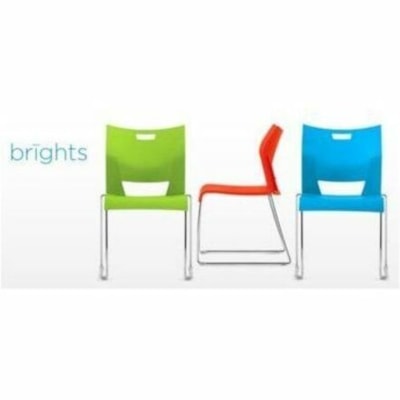 Global - Chaise 6621GT CCT CM - Seat Color Cactus - Résine Seat Material - Résine Back Material - Résine - 2 ARMLESS STACKING CHAIR POLYPROPYLENE  CACTUS