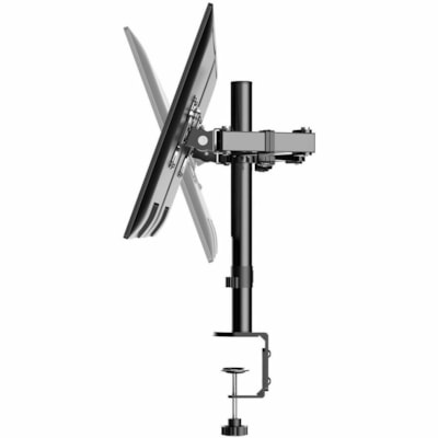 Rocelco 40"W-20"H Desk Riser-Double Monitor arm-Anti fatigue Mat ouble monitor arm-Anti fatigue  mat