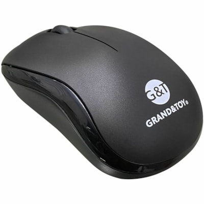 Grand & Toy Wireless Keyboard & Mouse Combo - USB Type A Wireless Keyboard - 104 Key - Black - USB Type A Wireless Mouse - Optical - 1000 dpi - 3 Button - Black - AA, AAA 2.4G 1000 DPI 3 BUTTON 104 KEYS USB NANO BLK COLOR