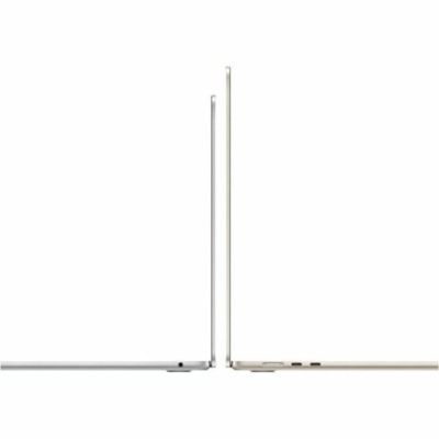 Apple MacBook Air MC6J4LL/A 15.3" Notebook - Apple M4 - 24 GB - 512 GB SSD - English (US) Keyboard - Silver - Apple M4 Chip - 2880 x 1864 - macOS Sequoia - Apple - True Tone Technology, In-plane Switching (IPS) Technology, Liquid Retina Display - Front Camera/Webcam - 18 Hours Battery Run Time - IEE LE M4 CHIP WITH 10-CORE CPU AN D 10-CORE GPU  24GB