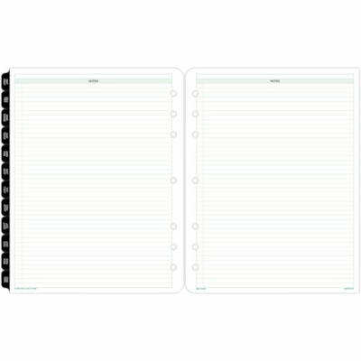Day-Timer 2026 Dated Refill 2 Pages/Week Folio - 11" H x 8-1/2" W - Bilingual - Folio - Weekly - 12 Month - January 2026 to December 2026 - 8:00 AM to 5:00 PM - Hourly - Monday - Friday, 8:00 AM to 12:00 PM - Hourly - Saturday - Sunday - 1 Week Double Page Layout - Letter - 8 1/2" (215.90 mm) x 11"  8-1/2 X 11 VENDOR ITEM 68532 30% PCW
