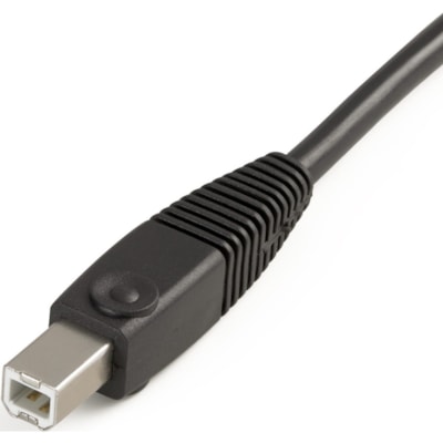 StarTech.com 4-in-1 USB DVI KVM Cable with Audio and Microphone - Connect high resolution DVI video, USB, audio and microphone all in one cable - kvm cable - usb kvm cable - kvm switch cable -DVI kvm cable ini-Jack Left Connector - Male  Left Gender - DVI U
