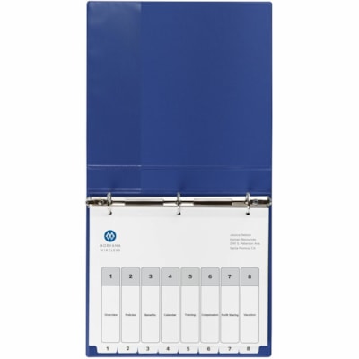 Avery® Ready Index® Table of Content Dividersfor Laser and Inkjet Printers, 8 tabs - 8 x Divider(s) - 8 Printed Tab(s) - Digit - 1-8 - 8 Tab(s)/Set - 8.50" (215.90 mm) Divider Width x 11" (279.40 mm) Divider Length - Letter - 8.50" (215.90 mm) Width x 11" (279.40 mm) Length - 3 Hole Punched  LASER/INK JET  BLACK & WHITE 8 TABS  1 SET/PKG