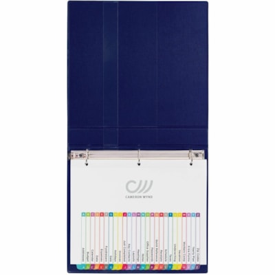 Avery® Ready Index® Customizable Table of Contents Dividersfor Laser and Inkjet Printers, 12 tabs, 1 set - 12 x Divider(s) - 12 Printed Tab(s) - Digit - 1-12 - 12 Tab(s)/Set - 8.50" (215.90 mm) Divider Width x 11" (279.40 mm) Divider Length - Letter - 8.50" (215.90 mm) Width x 11" (279.40 mm 1-12 NUMBERED TABS  PAPER CONTEMPORARY MULTI COLOURS