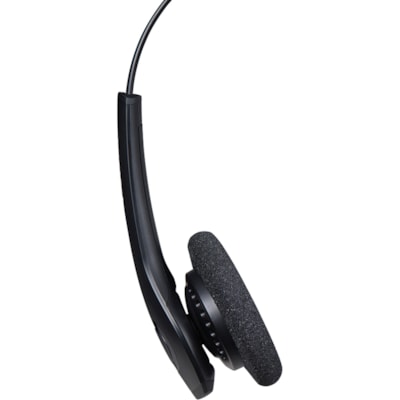 Jabra - BIZ - Casque 1500 - Stéréo - Déconnexion rapide - Filaire - 150 Ohm - 20 Hz à 4,50 kHz - Sur tête - Binaural - Supra-aural - 3,1 pi (0,95 m) Câble - Antibruit - Noir anceling microphone - Headset - Wired - On-Ear - Q