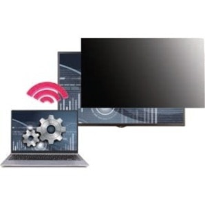 LG 32SE3KD-B Digital Signage Display - 32" (812.80 mm) LCD - 1920 x 1080 - Edge LED - 350 cd/m² - 1080p - HDMI - USB - DVI - Serial - Wireless LAN - Ethernet - Black - Energy Star  MNTR 