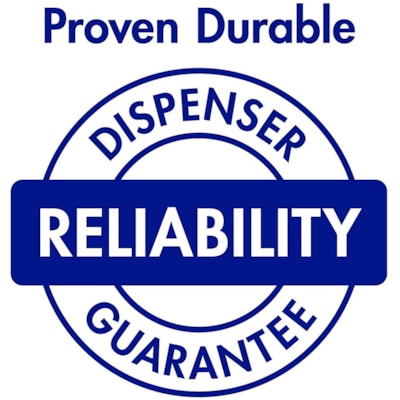 PURELL® - ES6 Distributeur de savon - Automatique - 1,20 L Capacité - Support 4 x C Batterie - Mécanisme de verrouillage, Résistants, Fixation Murale, Sans contact - Blanc - 1 chaque TOUCH-FREE DISPENSER FOR PURELL HEALTHY SOAP