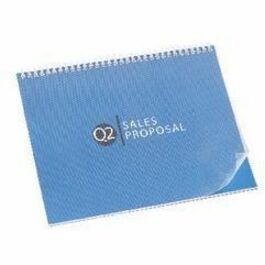 GBC Design View Letter Presentation Cover - 8 1/2" (215.90 mm) x 11" (279.40 mm) - 0.9 pt. (0.32 mm) - Poly, Plastic - Frost - 25 Piece SIZE 8 1/2 X 11" CLEAR VIEW BINDING COVER