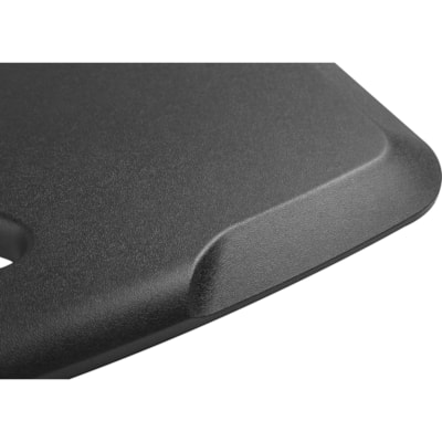 Amer Mounts - Tapis anti-stress EZMAT2218 - Sol - longueur de tapis 22 po (558,80 mm) x largeur de tapis 18 po (457,20 mm) x épaisseur de tapis 0,750 po (19,05 mm) - Rectangulaire - Mousse polyuréthane, Caoutchoutée, Gel - Noir NG MAT 22X18 