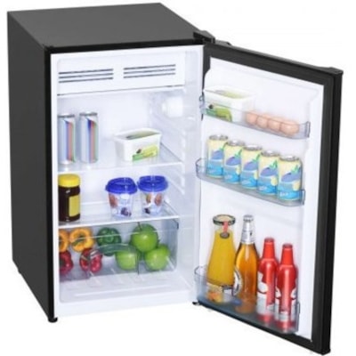 Danby Diplomat 4.4 cu. ft. Compact Refrigerator - 124.59 L - Manual Defrost - Reversible - 124.59 L Net Refrigerator Capacity - Black 124 L COMPACT REFRIGERATOR ENERGY STAR COMPLIANT