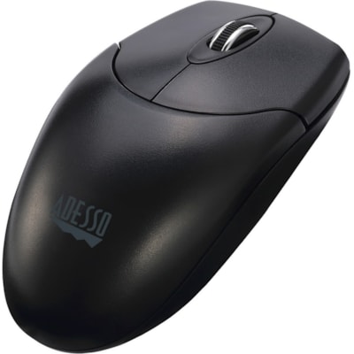 Adesso WKB-1320CB Antimicrobial Wireless Desktop Keyboard and Mouse - USB Membrane Wireless RF 2.40 GHz Keyboard - 104 Key - English (US) - Black - USB Wireless RF Mouse - Optical - 1200 dpi - Scroll Wheel - Black - Media Player, Volume Down, Volume Up, Mute, Play/Pause, Previous Track, Next Track,  p keyboard & mouse combo 
