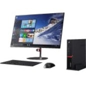 Lenovo ThinkCentre M75q Gen 2 11JJ000SUS Desktop Computer - AMD Ryzen 3 4350GE - 4 GB - 1 TB HDD - Tiny - Raven Black - Windows 10 Pro 64-bit - English (US) Keyboard - IEEE 802.11ac - 65 W W10P  4VUS 