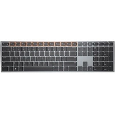 Dell Premier Multi-Device Wireless Keyboard And Mouse KM7321W - USB Wireless Bluetooth/RF - Titan Gray - USB Wireless Bluetooth/RF Mouse - Optical - 4000 dpi - Scroll Wheel - Titan Gray - Multimedia Hot Key(s) - AAA, AA - Compatible with Windows, Linux, ChromeOS, Android, Mac OS, PC  WRLS 