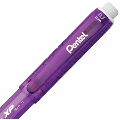 Pentel TwistErase Mechanical Pencil - 0.7 mm (0.03") Purple Lead - Refillable - 12 / Box  