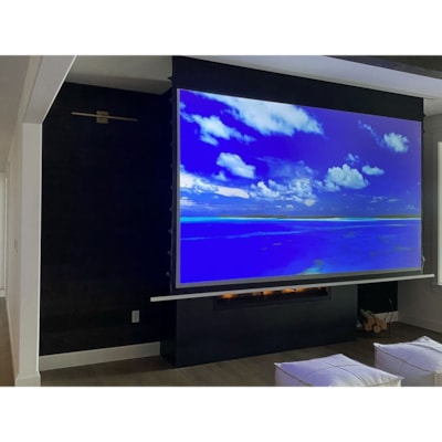 Elite Screens Evanesce Tab-Tension B 133" (3378.20 mm) Electric Projection Screen - 16:9 - CineGrey 5D - 65.4" (1661.16 mm) Height x 116.1" (2948.94 mm) Width - Recessed/In-Ceiling Mount INEGREY 5D IN-CEILING RECESSED  AMBIENT LIGHT REJEC