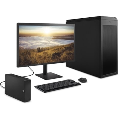 Seagate Expansion STKP8000400 8 TB Desktop Hard Drive - 3.5" External - Black - Desktop PC, MAC Device Supported - USB 3.0 - 7200rpm - Retail RNAL DRIVE - 8TB - USB3.0 