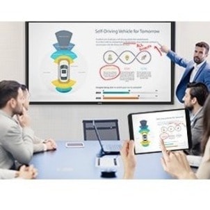BenQ 75" 4K Smart Signage - ST7502 - 75" (1905 mm) LCD - 3 GB - 3840 x 2160 - Direct LED - 450 cd/m² - 2160p - HDMI - USB - SerialEthernet - Android 8.0 Oreo  MNTR 