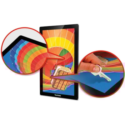 ViewSonic Digital ePoster EP5542 Digital Signage Display - 55" (1397 mm) LCD Cortex A73 - 2 GB DDR4 SDRAM - 3840 x 2160 - Direct LED - 400 cd/m² - 2160p - HDMI - USB - SerialEthernet - Android 8.0 Oreo - Energy Star  MNTR 