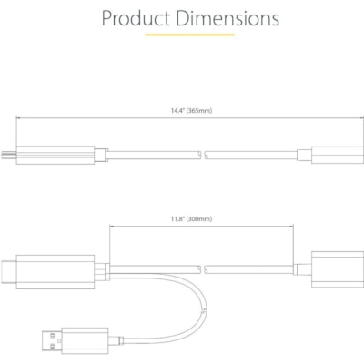 Adaptateur vidéo - 1 StarTech.com - 1  ADAP 