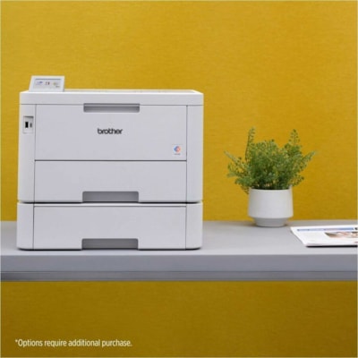 Brother HL-L8245CDW Desktop Wireless Laser Printer - Color - 31 ppm Mono / 31 ppm Color - 2400 x 600 dpi class - Automatic Duplex Print - 250 Sheets Input - Ethernet - Wireless LAN - Wi-Fi Direct, Apple AirPrint, Mopria, Brother Mobile Connect - 50000 Pages Duty Cycle - Plain Paper Print - Gigabit E  PRNT 