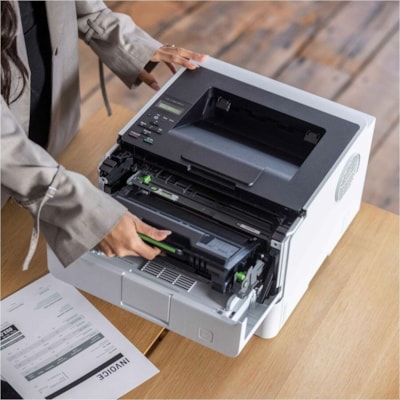 Brother HL-L5210DW Desktop Wireless Laser Printer - Monochrome - 48 ppm Mono - 1200 x 1200 dpi Print - Automatic Duplex Print - 250 Sheets Input - Ethernet - Wireless LAN - Brother iPrint&Scan, Wi-Fi Direct, Mopria, Brother Print Service Plugin, Apple AirPrint, Brother Mobile Connect - 90000 Pages D ER BUSINESS 