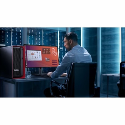 Lenovo ThinkStation P7 30F3003NUS Workstation - 1 Xeon w7-3455 - vPro Technology - 64 GB - 2 TB SSD - Intel W790 Chip - Windows 11 Pro for Workstations - 1 RTX A2000 12 GB Graphics - Serial ATA, NVMe Controller - English Keyboard - Gigabit Ethernet, 10 Gigabit Ethernet - Wireless LAN  SYST 