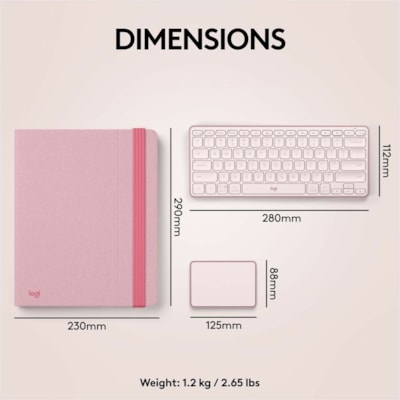 Logitech Notebook Accessory Kit - Bohemian Blush  