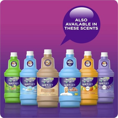 Swiffer WetJet Multipurpose Cleaner - For Multipurpose - 1.20 L - Citrus Zest Scent Bottle ALL PURPOSE 