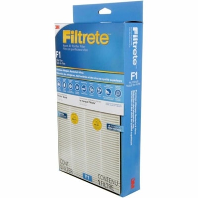 3M Premium Allergen, Bacteria, & Virus Filter FAPF-CA-F1-PBV, True HEPA, F1, 1/Pack - HEPA - For Air Purifier - Remove Bacteria, Remove Allergens, Remove Virus, Remove Airborne Particles, Remove Dust, Remove Lint, Remove Mold Spores, Remove Debris, Remove Pet Dander - 100% Particle Removal Efficienc TRUE HEPA  F1  1/PACK FOR RESIDENTIAL USE ONLY