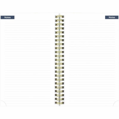 Blueline Academic Weekly Planner Geo 2023-2024, Bilingual - Academic - Weekly, Monthly - 13 Month - July 2023 to July 2024 - 1 Week Double Page Layout - 5" (127 mm) x 8" (203.20 mm) Sheet Size - Twin Wire - Multicolor - Translucent Poly Cover - Bilingual, Periodic Table, Yearly Planner, Multiplicati  