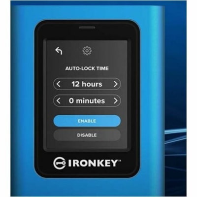 IronKey Vault Privacy 80 7.50 TB Portable Solid State Drive - External  - USB 3.2 (Gen 1) Type C - 256-bit AES-XTS Encryption Standard  