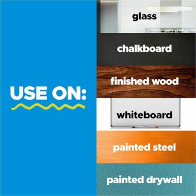 Post-it® Easy Erase Whiteboard Roll, 4'x3' - White Surface - White Sheet Color - Rectangle - 4" (101.60 mm) Length x 3" (76.20 mm) Width - Flexible, Stain Resistant, Easy Peel, Self-stick, Removable, Wipeable, Stain Proof - 1 Each WHITEBOARD SURFACE & SHEETS EE4X3