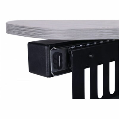 Rocelco 37"W-17"H Deluxe Adjustable Desk Riser - Up to 32" Screen Support - 35 lb (15875.73 g) Load Capacity - 17" (431.80 mm) Height x 37" (939.80 mm) Width x 23.30" (591.82 mm) Depth - Desk, Tabletop, Desktop - Laminate - Gray - For Multipurpose, Monitor, Notebook, Commercial, Workstation - Adjust table Desk Riser 