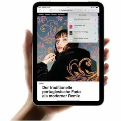 Apple iPad mini (2024) A2993 Tablet - 8.3" - Apple A17 Pro (3 nm) Hexa-core - 8 GB - 128 GB Storage - Starlight - A17 Pro Dual-core (2 Core) 3.78 GHz + A17 Pro Quad-core (4 Core) - 2266 x 1488 - Liquid Retina Display, True Tone Technology, In-plane Switching (IPS) Technology Display - 12 Megapixel F  SYST 