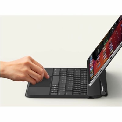 Belkin Connect Keyboard/Cover Case for 10.9" Apple iPad (10th Generation) Tablet - Anti-slip, Scratch Resistant - Faux Leather Exterior Material - 0.68" (17.20 mm) Height x 7.59" (192.80 mm) Width x 9.94" (252.60 mm) Depth NC IPAD 10TH GEN (FLOATING VER SION)