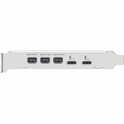 Asus ThunderboltEX 5 - PCI Express 4.0 x4 - 15 GB/s - Desktop, Keyboard, Mouse, Monitor - Plug-in Card - 3 USB Port(s) - 1 Thunderbolt Port(s) - 1 USB 2.0 Port(s) - PC  CARD 