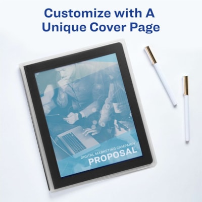 Avery® Flexi-View(tm) Binder 1/2" , Round Rings, Black - 1/2" (12.70 mm) Binder Capacity - Letter - 8 1/2" (215.90 mm) x 11" (279.40 mm) Sheet Size - 100 Sheet Capacity - 3 x 0.50" (12.70 mm) Ring(s) - Fastener(s): Round Ring - Pocket(s): 0, Internal - Polypropylene - Black - Flexible, Durabl ROUND RINGS BLACK