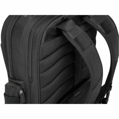 Targus Corporate Traveler CUCT02B Carrying Case Rugged (Backpack) for 10.5" to 16" Notebook - Black - Damage Resistant, Impact Resistant, Water Resistant Bottom, Impact Absorbing, Drop Resistant, Bump Resistant, Water Resistant, Shock Absorbing, Tear Resistant, Crash Resistant - Polyester Body - Che  