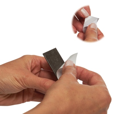 Deflecto - Porte-panneau de bureau - hauteur de 11 po (279,40 mm) x largeur de 8,50 po (215,90 mm) - clair - 1 chaque CHARGE PAR LA HAUT 8-1/2" X 11" - CLAIR
