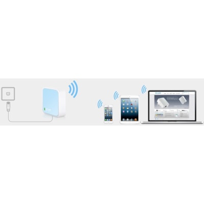 TP-Link TL-WR802N Wi-Fi 4 IEEE 802.11n Ethernet Wireless Router - Single Band - 2.40 GHz ISM Band - 2 x Antenna(2 x Internal) - 37.50 MB/s Wireless Speed - 1 x Broadband Port - USB - Fast Ethernet - Desktop  WRLS 