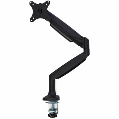 StarTech.com Desk Mount Monitor Arm, Heavy Duty Ergonomic VESA Monitor Arm Single 34" (19.8lb/9kg) Display, Articulating, C-Clamp/Grommet - VESA 75x75/100x100mm heavy-duty desk mount monitor arm for a single 32in (16:9) or 43in (32:9/ultrawide) display up to 9kg - Full motion ergonomic articulating  y desk mount monitor arm for a  single 32in (16:9)