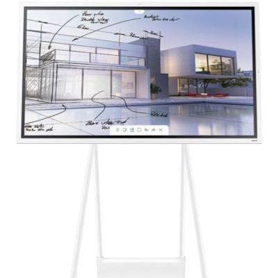 Samsung Flip 2 WM55R 55" Class LCD Touchscreen Monitor - 6.70 ms - 55" Viewable - InGlass Technology - 3840 x 2160 - 4K - 350 cd/m² - Edge LED Backlight - Speakers - HDMI - USB - Light Gray - 36 Month Digital Flipchart  Advanced IR  touch technology  w