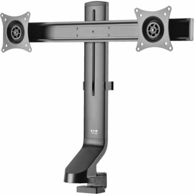 Tripp Lite series DDR1727DC Desk Mount for Monitor, Flat Panel Display, TV - Black - 2 Display(s) Supported - 27" Screen Support - 15.43 lb (7000 g) Load Capacity - 75 x 75, 100 x 100 - Steel  MNT 