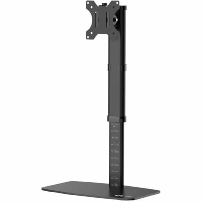 Tripp Lite series DDV1727S Single-Display Monitor Stand, 17" to 27" Monitors - Up to 27" Screen Support - 13.23 lb (6000 g) Load Capacity - 21.26" (540 mm) Height x 12.60" (320 mm) Width x 7.87" (200 mm) Depth - Desktop, Tabletop, Freestanding - Powder Coated - Steel - Black  MNT 